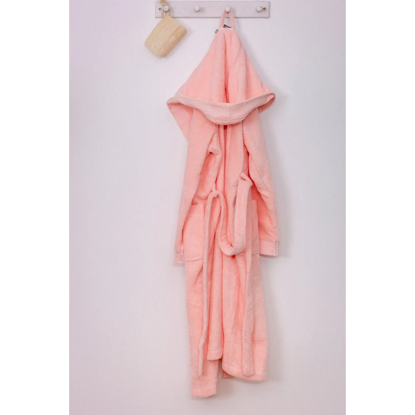 HOTEL ROYAL LIVING Microvelour Bath Robe & Slippers Gift Box