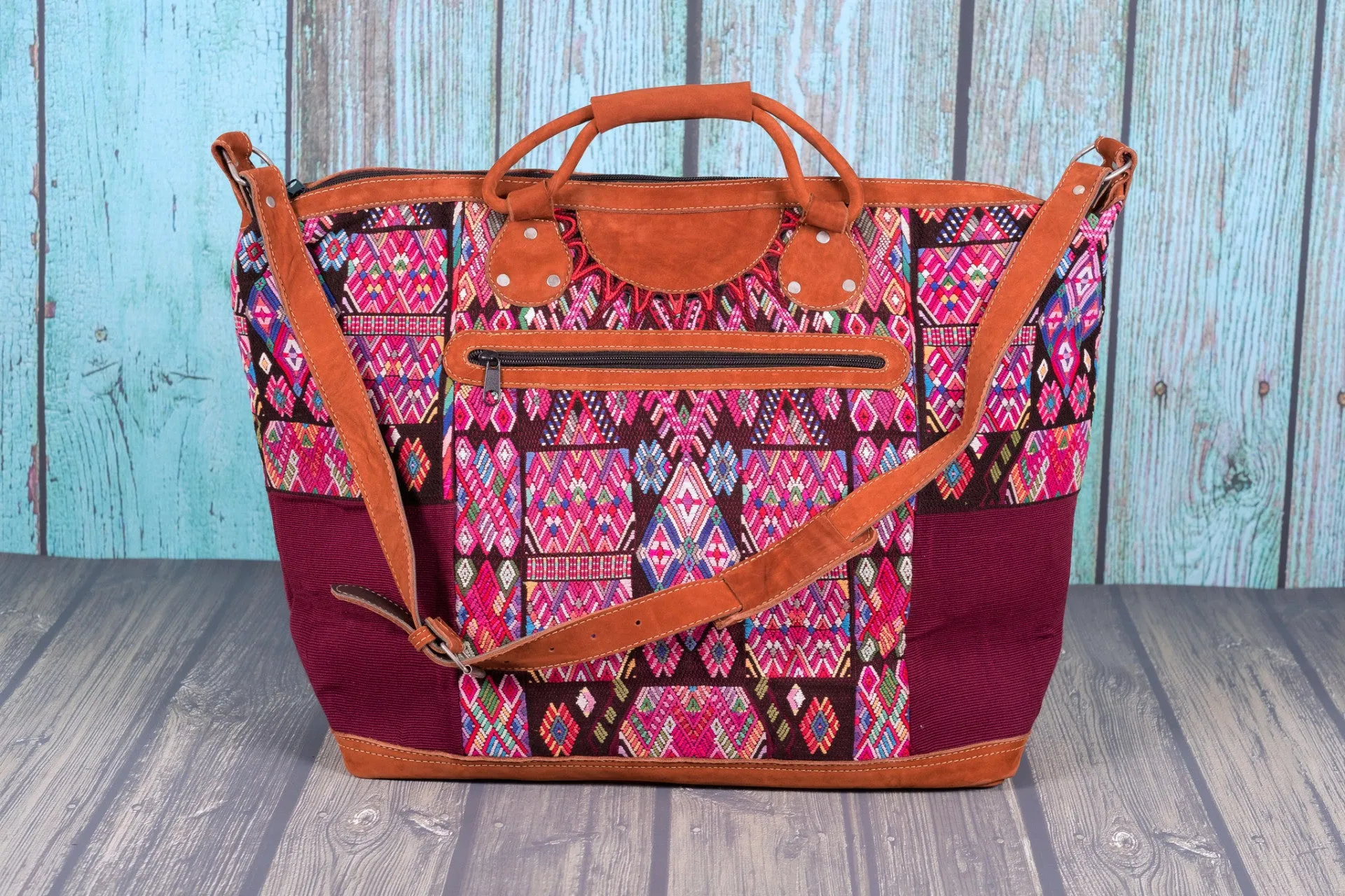 Huipil weekender bag XL carry on