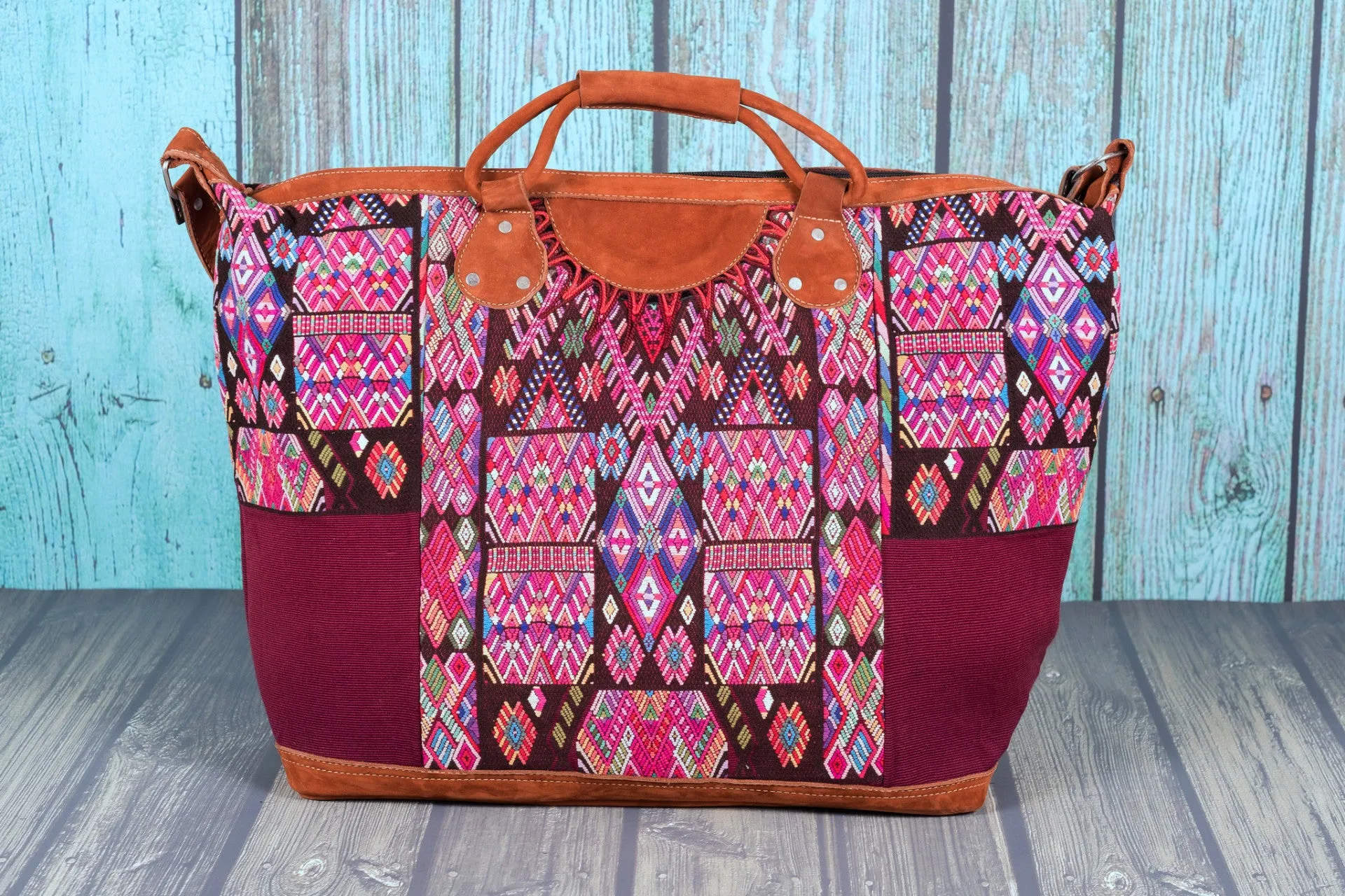 Huipil weekender bag XL carry on