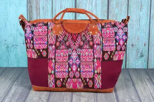 Huipil weekender bag XL carry on
