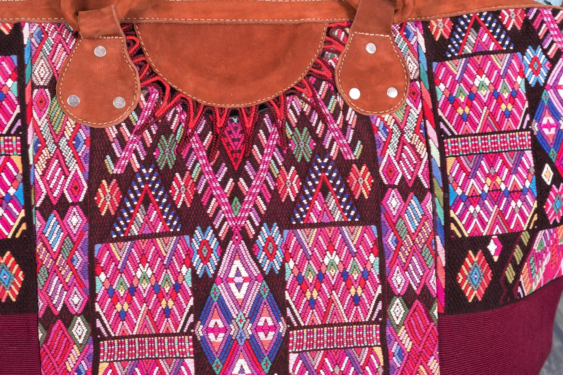 Huipil weekender bag XL carry on