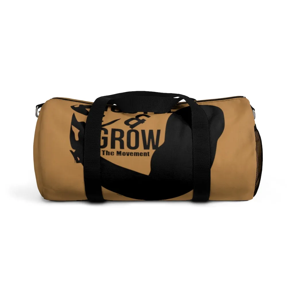 Hustle & Grow Gym Bag (Gold/Black)