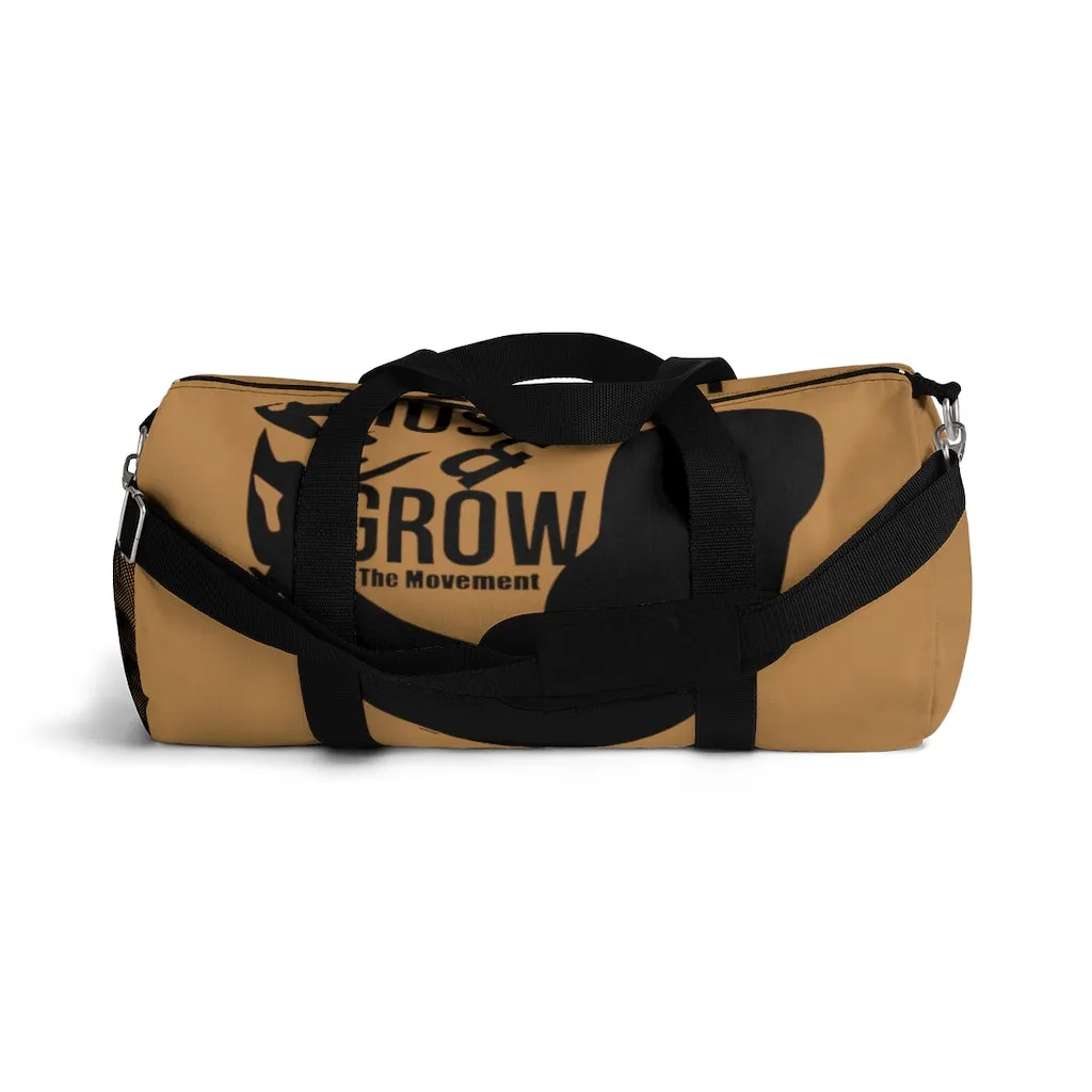 Hustle & Grow Gym Bag (Gold/Black)