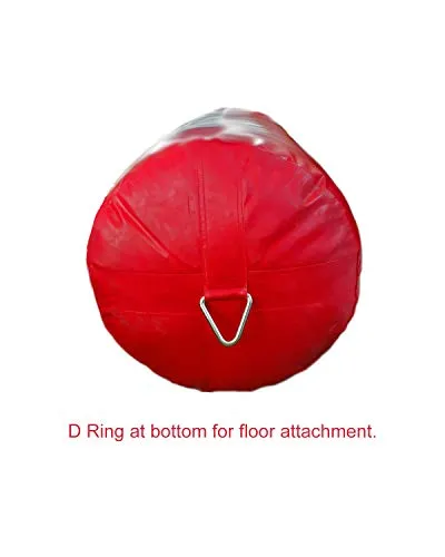 Invincible Classic Vinyl Never Tear Boxing Bag Red 180CM 55 KG