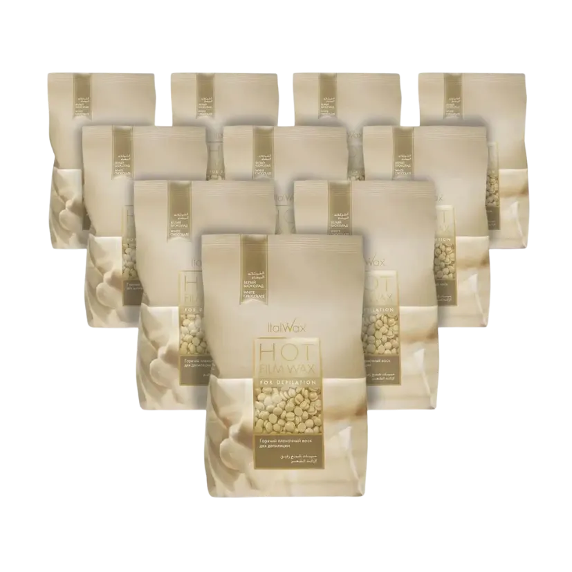Italwax - White Chocolate Hard Wax, 10 x 1kg