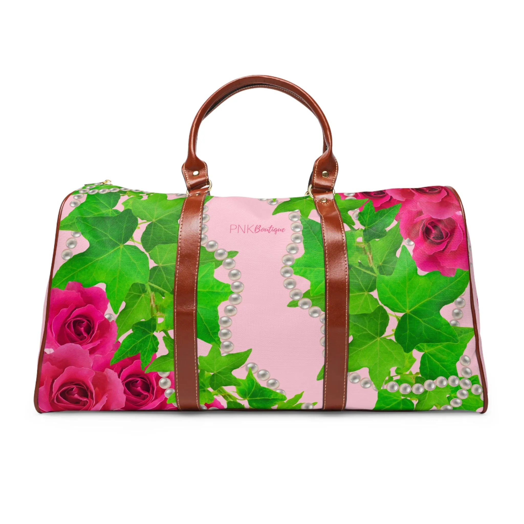 Ivy and Pearls Personalized Waterproof Travel Bag