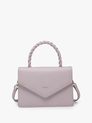 Jen & Co Cairo Braided Flapover Crossbody/Clutch
