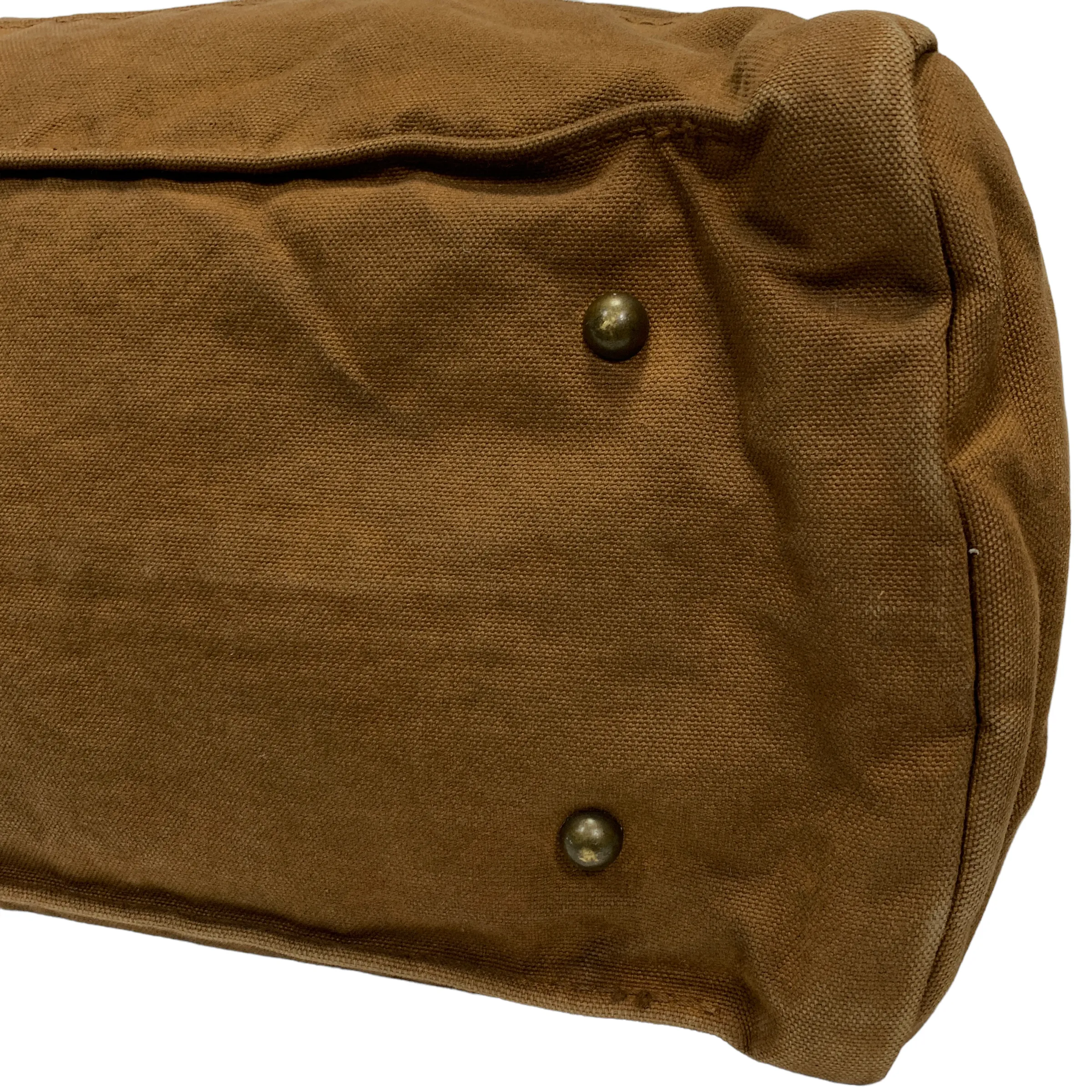 Kapital Canvas Duffle Bag Brown