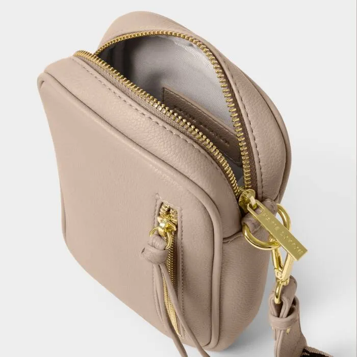 Katie Loxton Hallie Small Crossbody Bag-Light Taupe