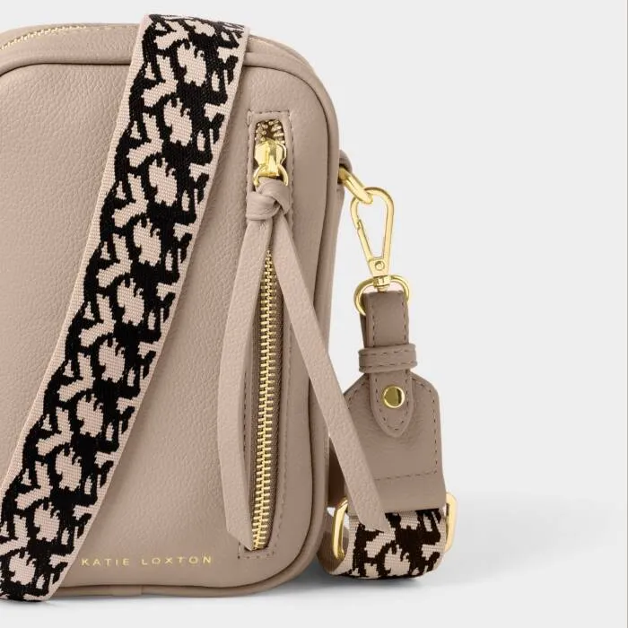 Katie Loxton Hallie Small Crossbody Bag-Light Taupe