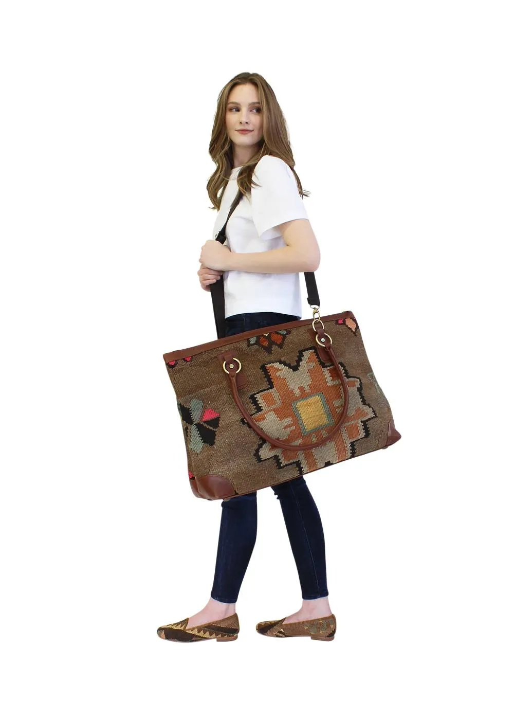 Kilim Weekender Bag