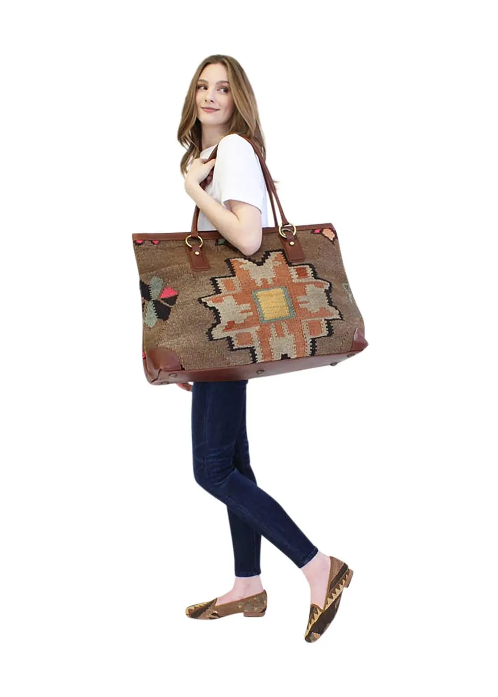 Kilim Weekender Bag