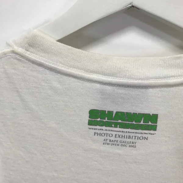 [L] A Bathing Ape Bape x Shawn Mortensen Notorious B.I.G. Biggie Photo Tee