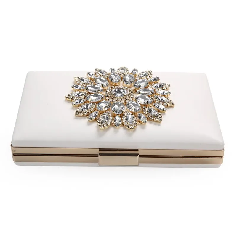 Ladies Clutch Purses Crystal Crossbody Bags