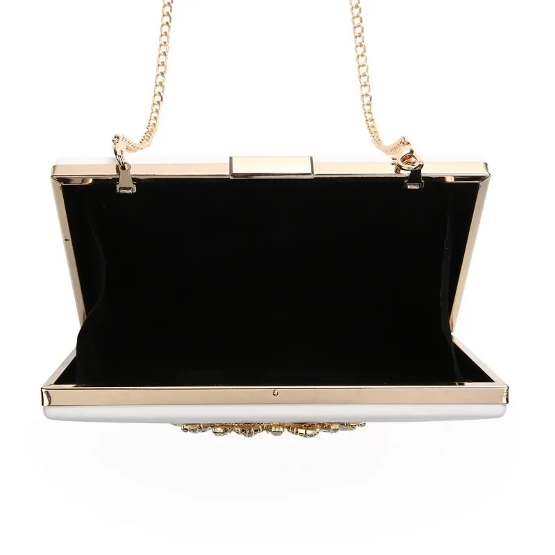 Ladies Clutch Purses Crystal Crossbody Bags