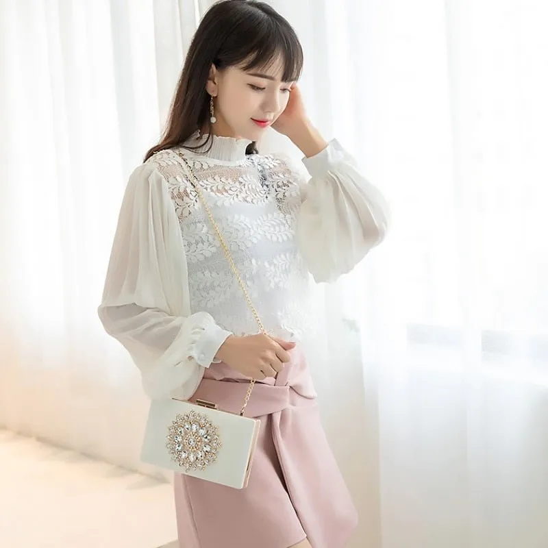 Ladies Clutch Purses Crystal Crossbody Bags