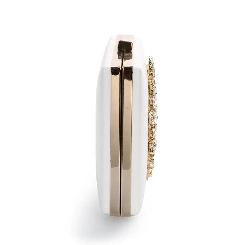 Ladies Clutch Purses Crystal Crossbody Bags