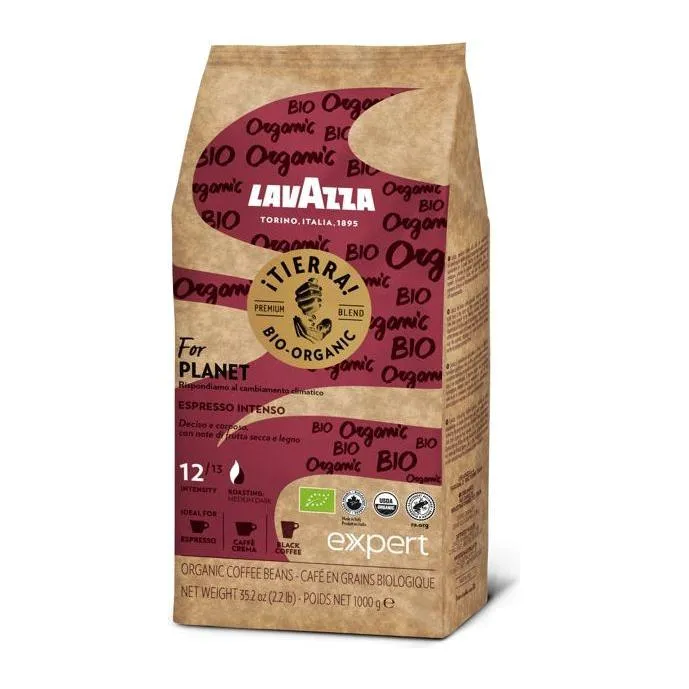 Lavazza Tierra Bio for Planet Espresso Intenso 3Kg Coffee Beans