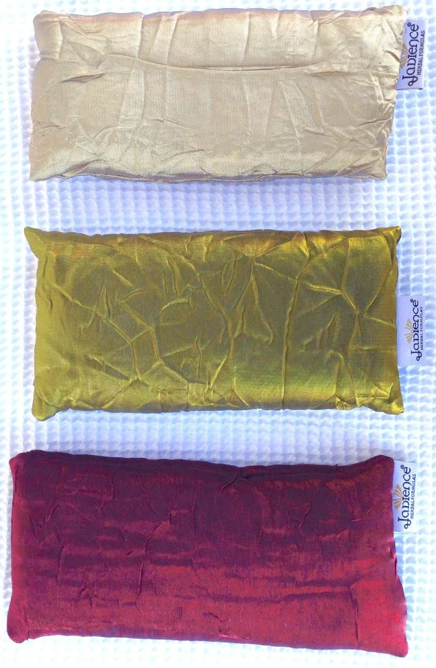 Lavender Eye Mask - GOLD: Soothing Eye Pillow for Stress & Tired Eyes! | Perfect Yoga Eye Bag | Best Eye Mask for Migraines