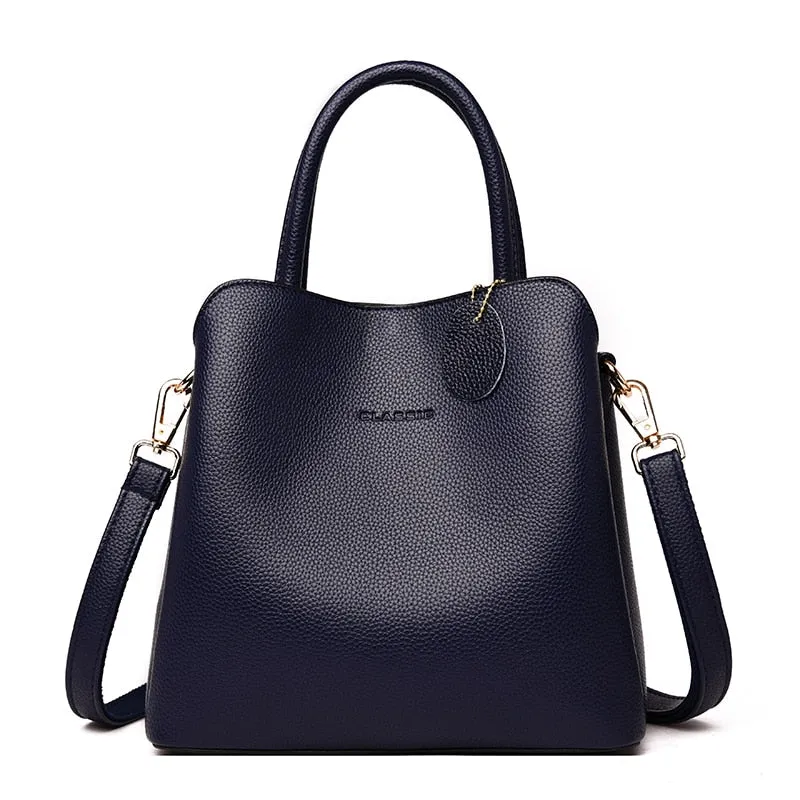 Leather High Quality Luxury Handbags For Women