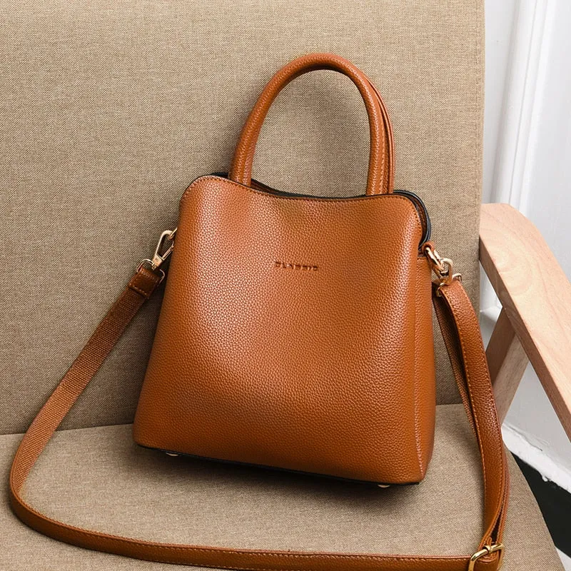 Leather High Quality Luxury Handbags For Women