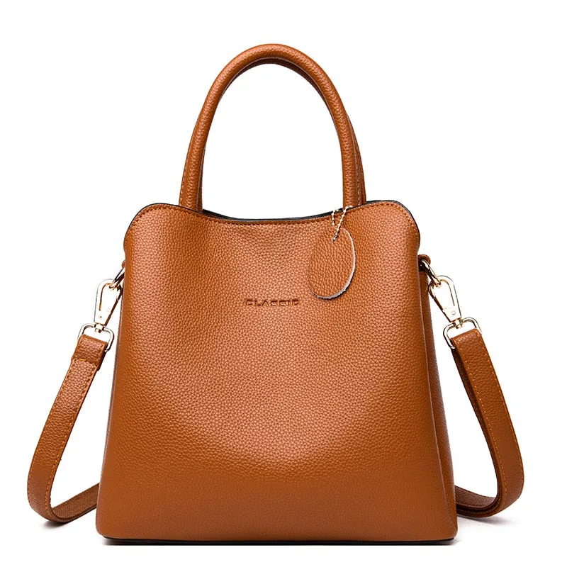 Leather High Quality Luxury Handbags For Women