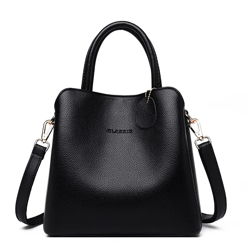 Leather High Quality Luxury Handbags For Women