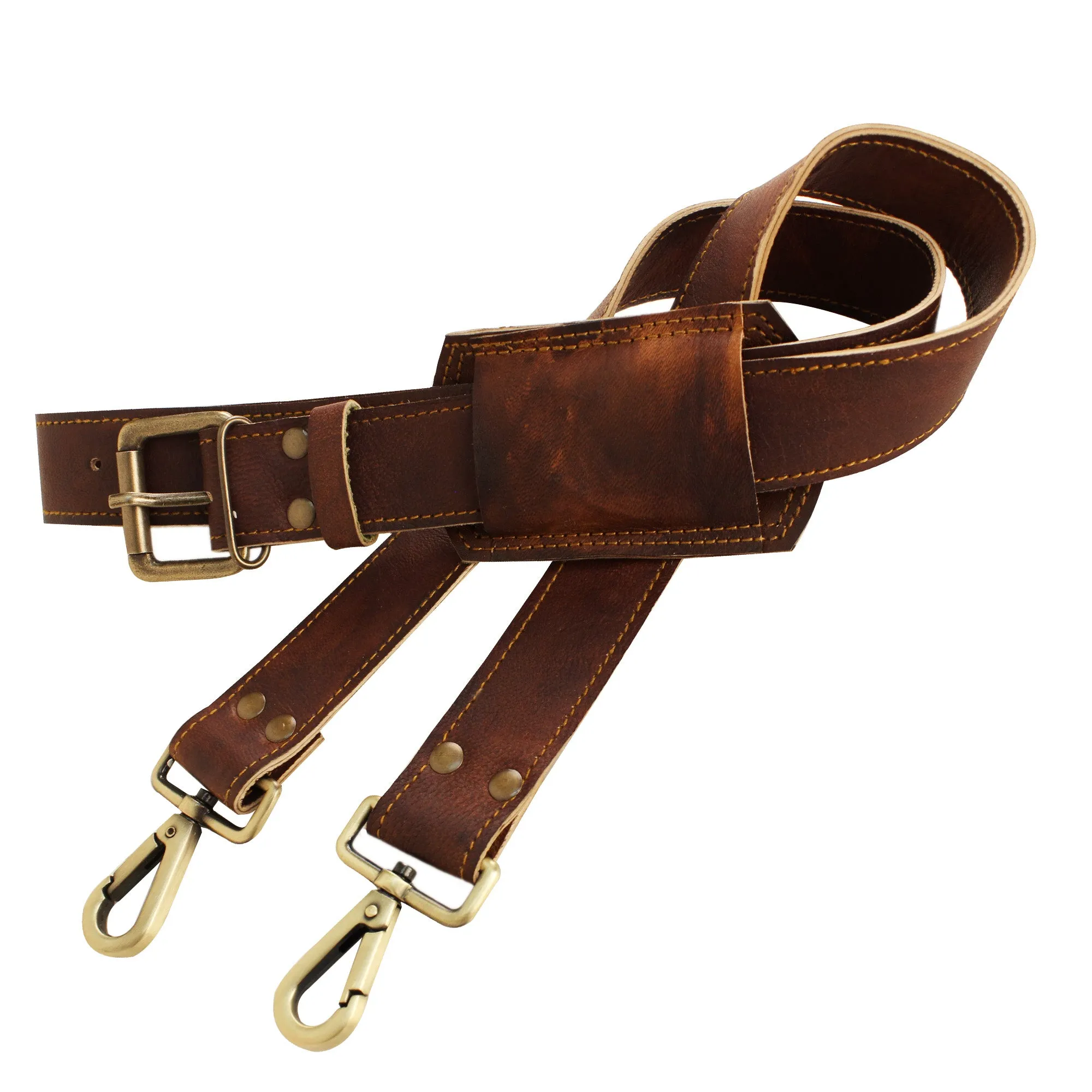 Leather Luggage Strap