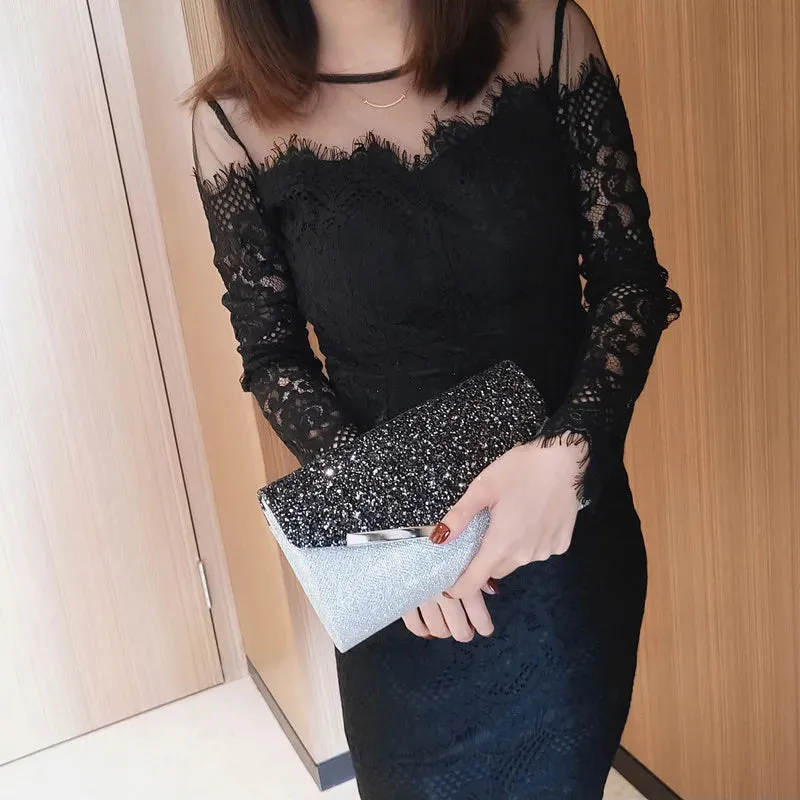 Leather Luxury Evening Bag
