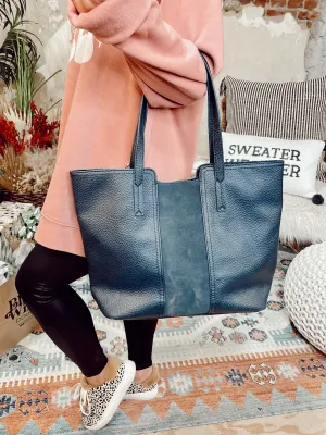 Leather Shoulder Tote