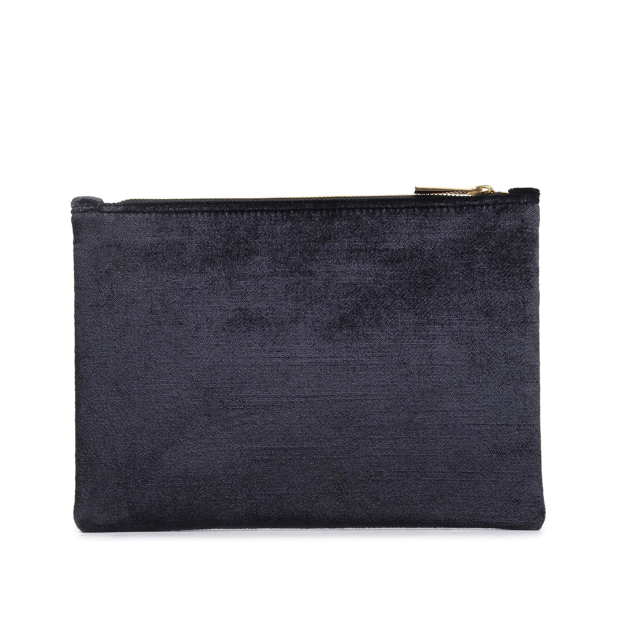 LEOPARD EMBROIDERED CLUTCH BAG