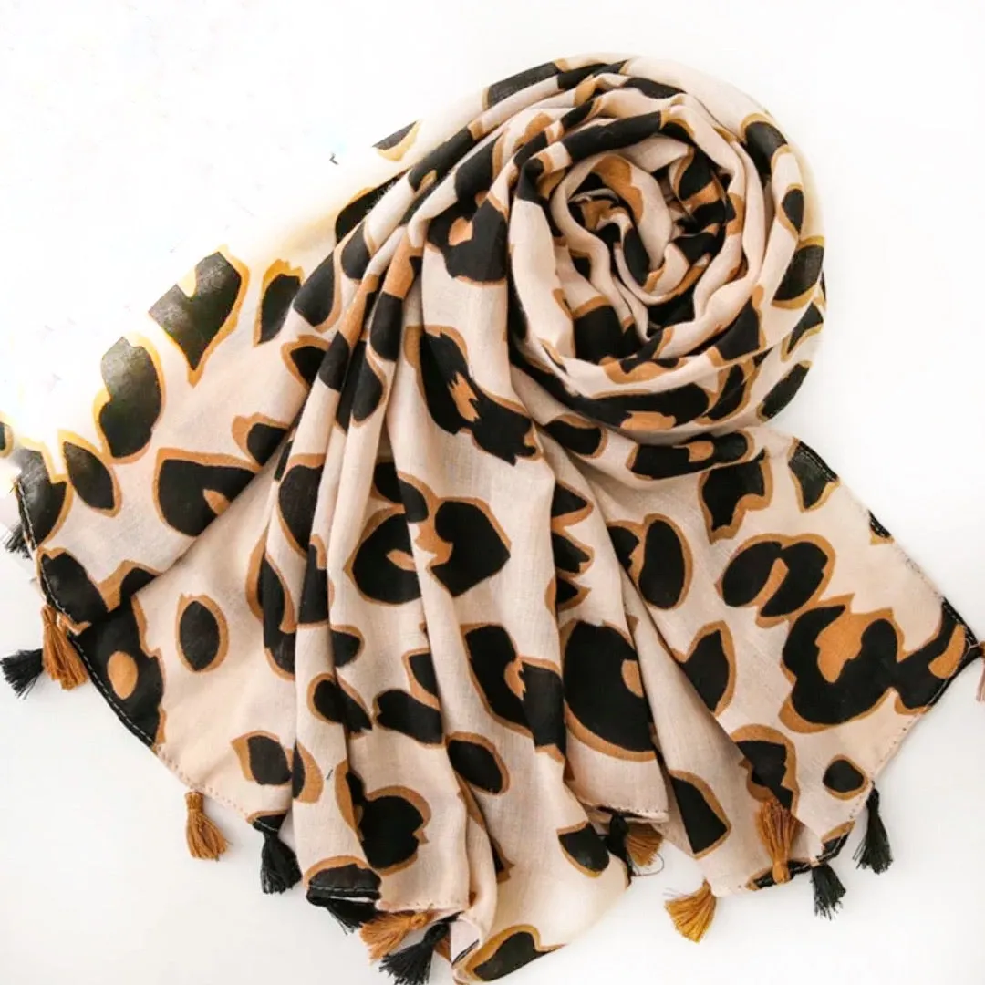 Leopard Scarf