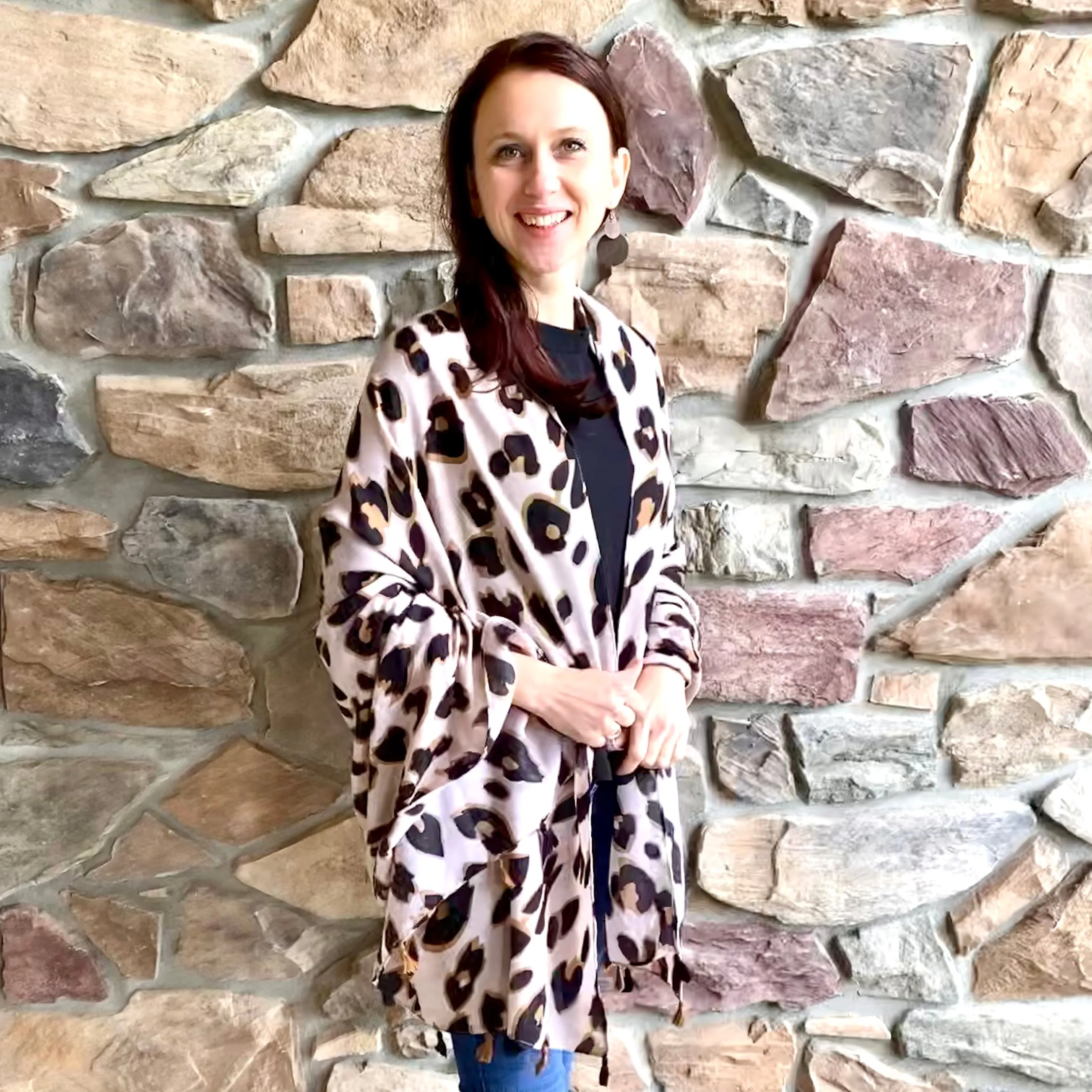 Leopard Scarf