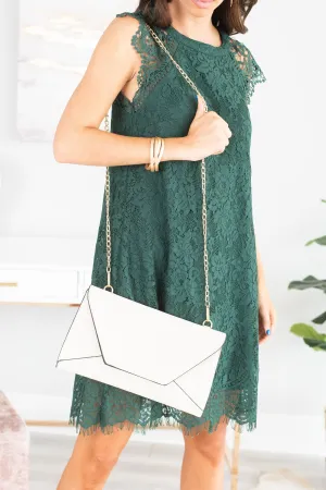 Let's Meet Ivory Envelope Purse