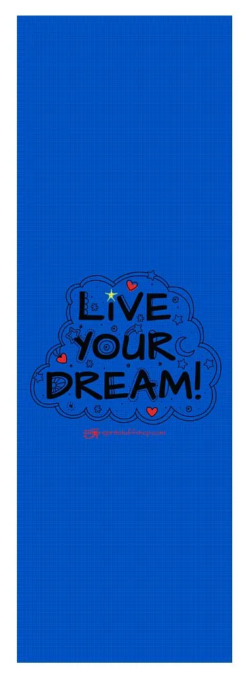 Live Your Dream - Yoga Mat