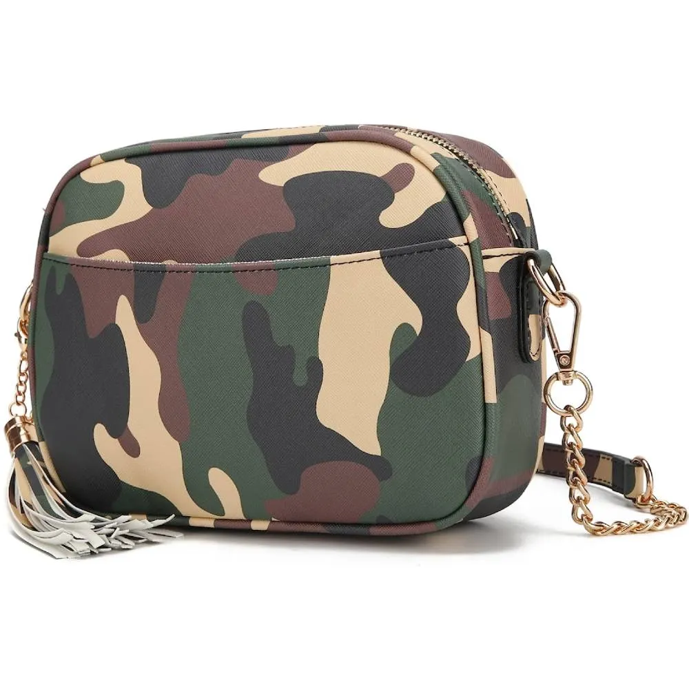 Lola Mae Quilted Crossbody Bag, Trendy Design Shoulder Purse | Multiple Colors