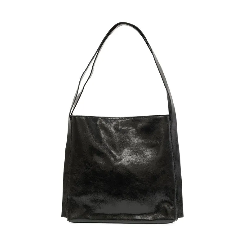 Lollie Medium Tote Bag in Black