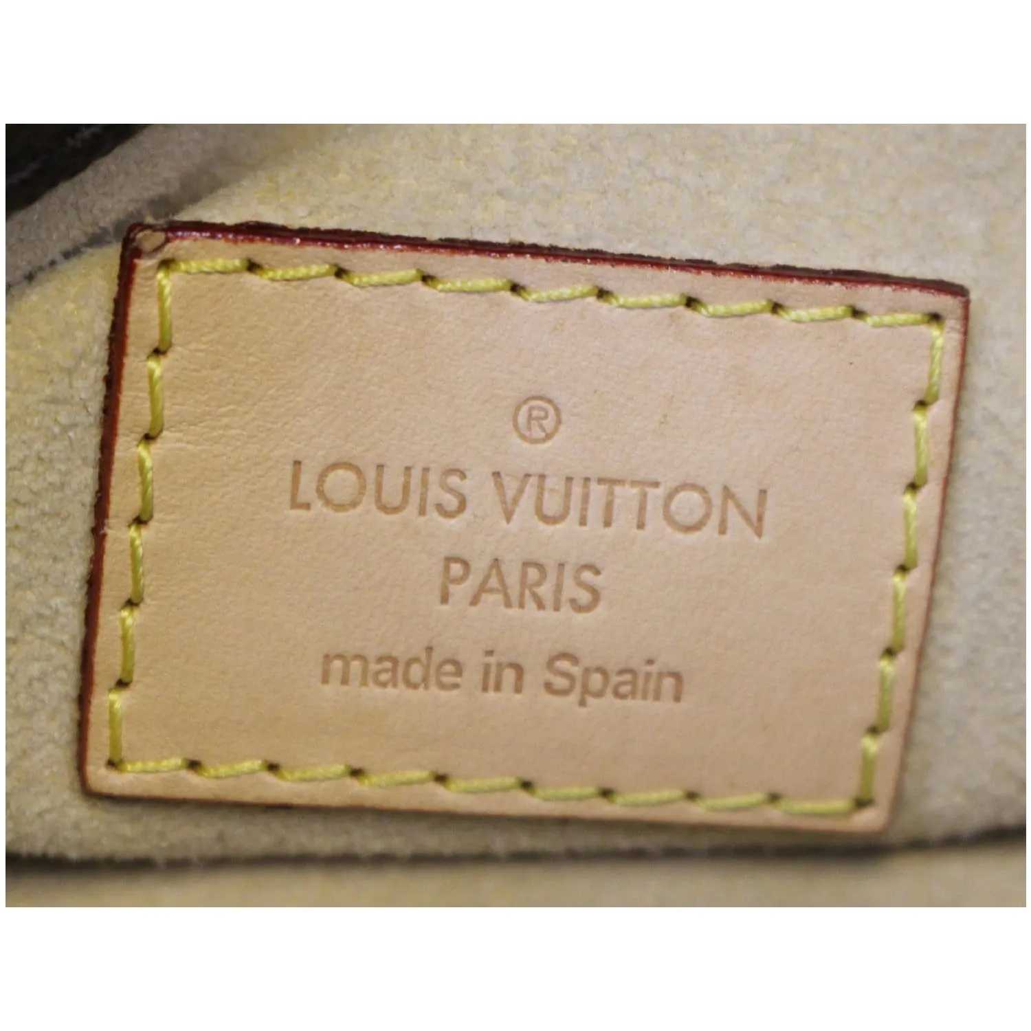 LOUIS VUITTON Artsy MM Monogram Canvas Shoulder Bag Brown