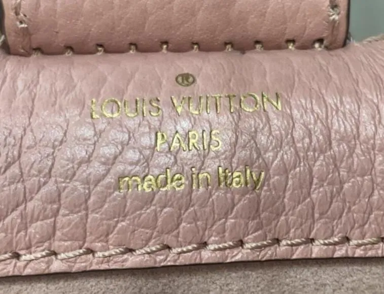 LOUIS VUITTON Brittany Damier Ebene Shoulder Bag Brown