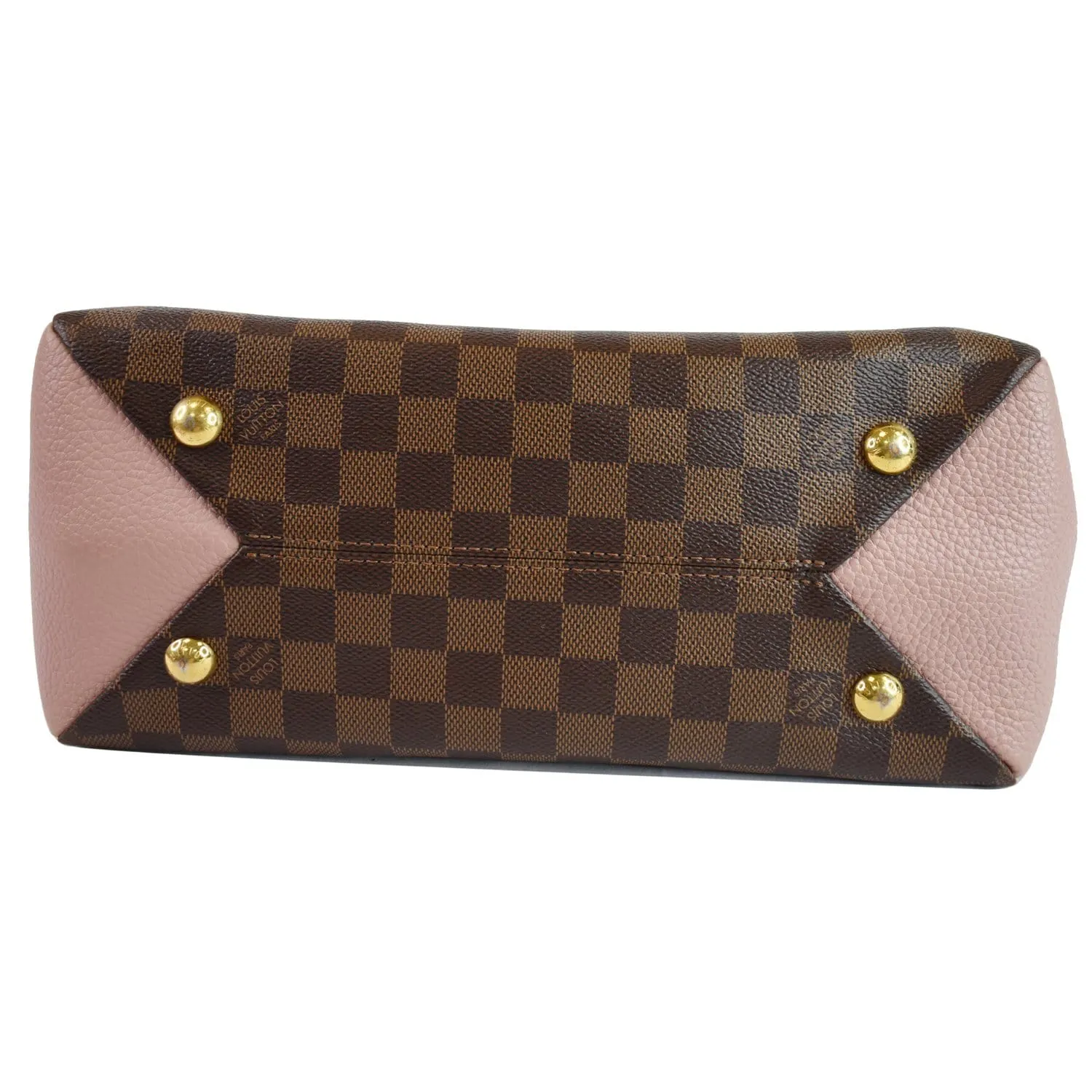 LOUIS VUITTON Brittany Damier Ebene Shoulder Bag Brown