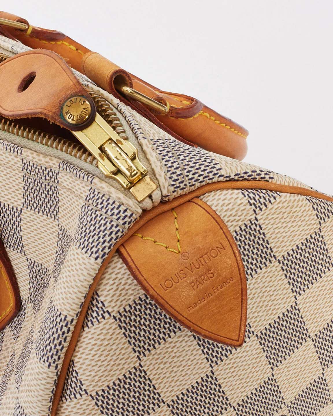 Louis Vuitton Damier Azur Canvas Speedy 25