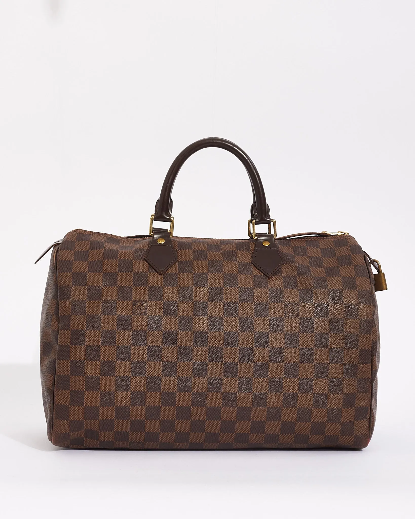 Louis Vuitton Damier Ebene Canvas Speedy Bag 35