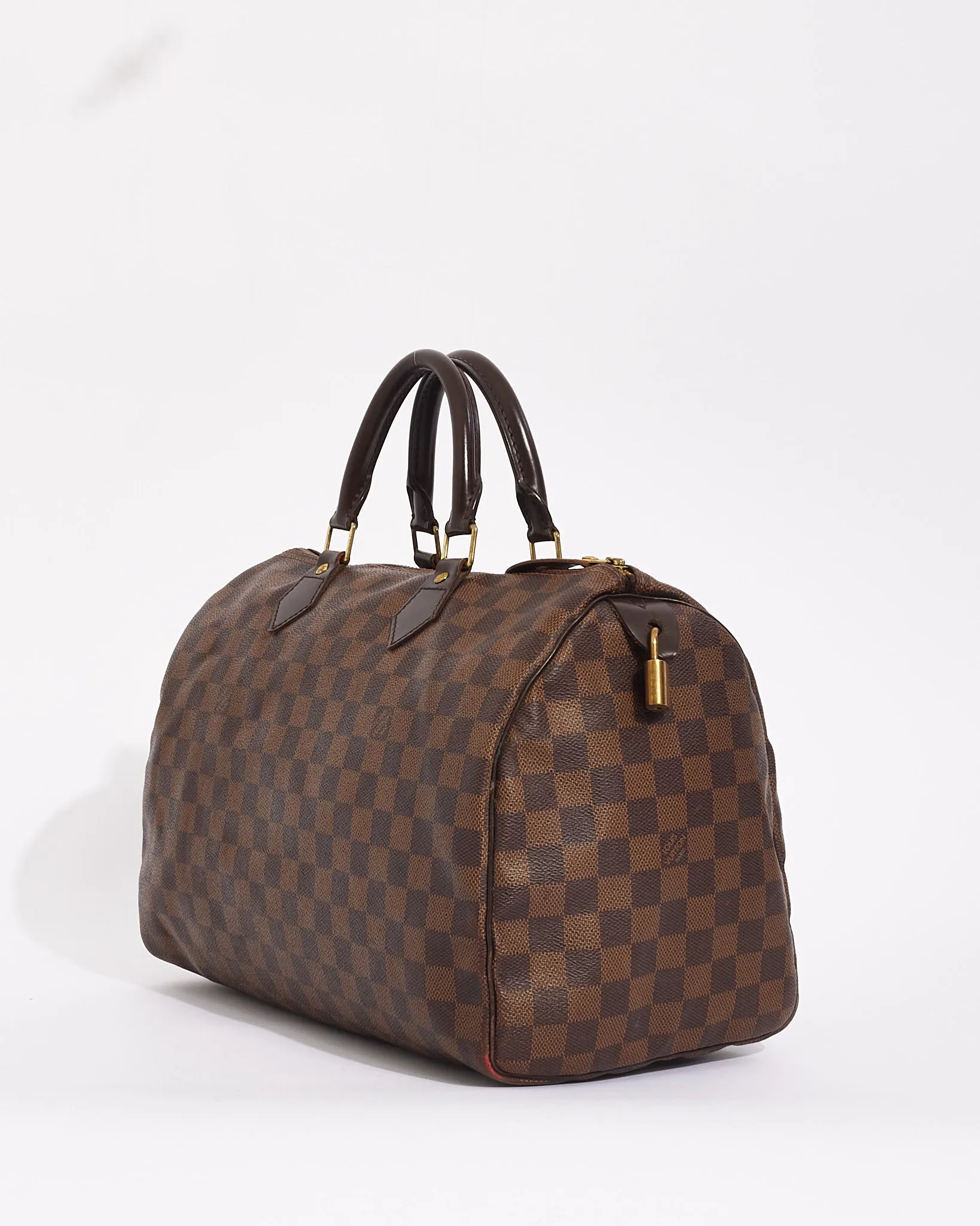 Louis Vuitton Damier Ebene Canvas Speedy Bag 35