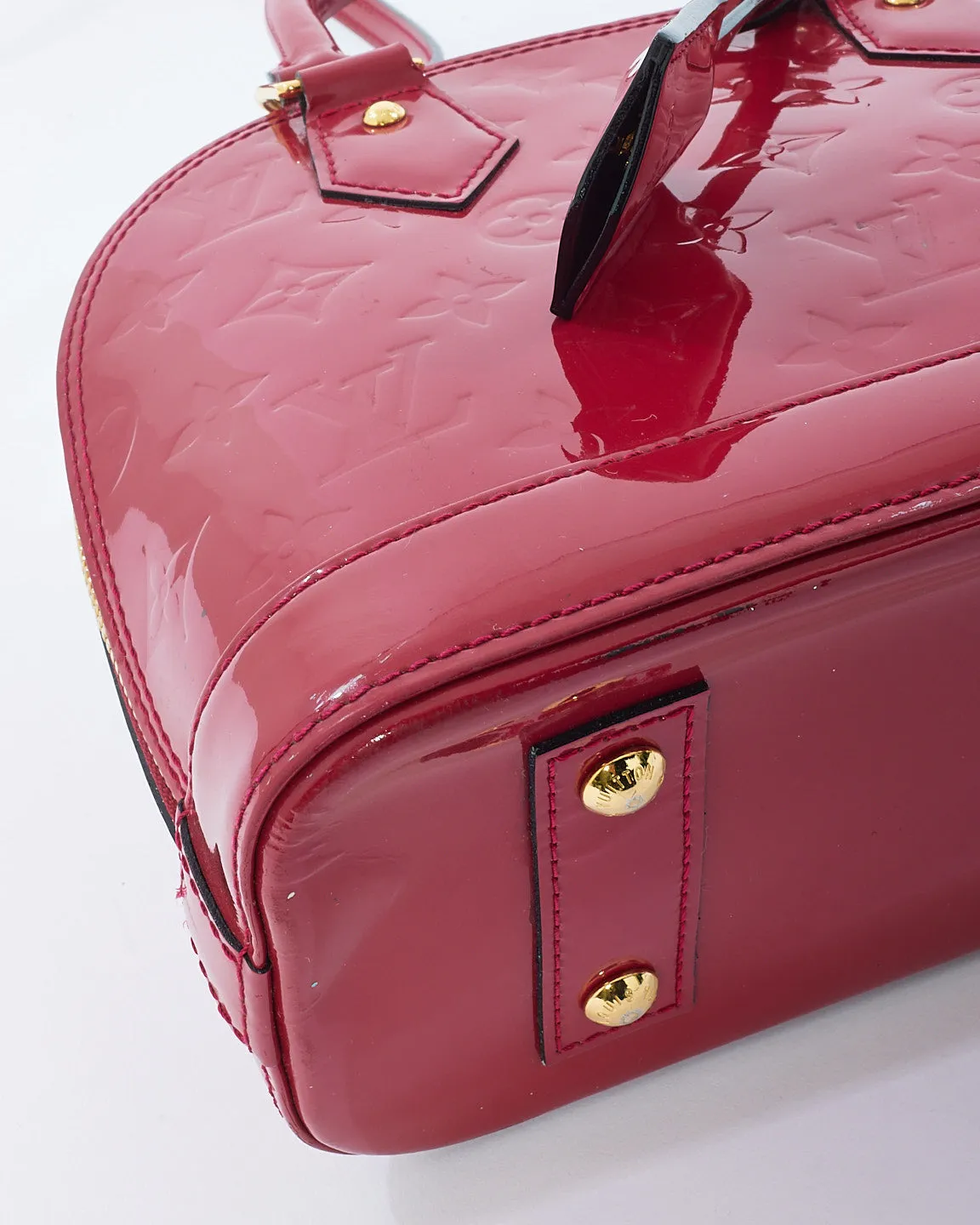 Louis Vuitton Fuchsia Monogram Vernis Alma BB