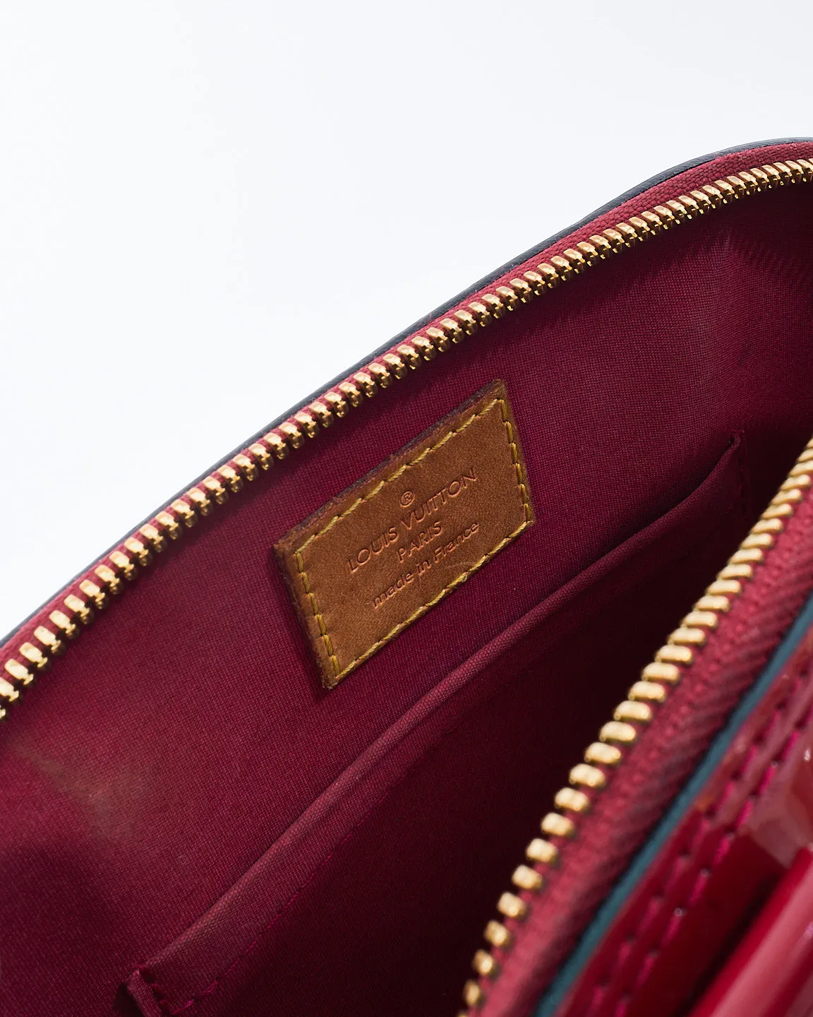 Louis Vuitton Fuchsia Monogram Vernis Alma BB
