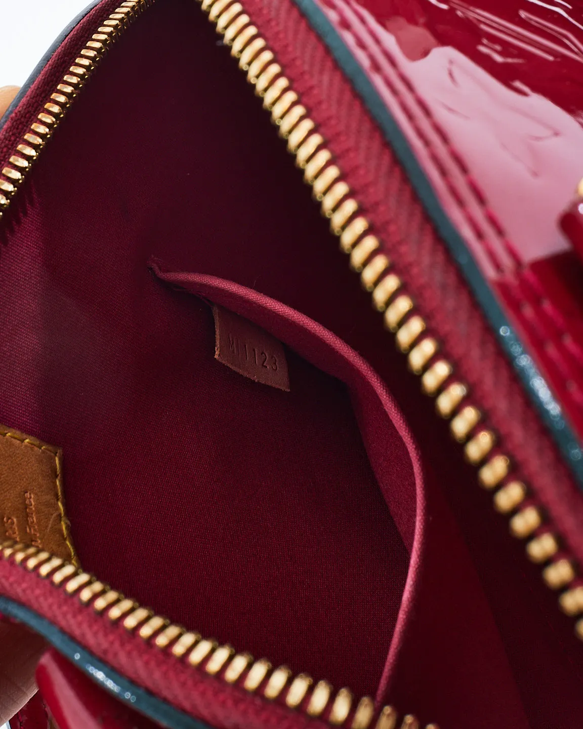 Louis Vuitton Fuchsia Monogram Vernis Alma BB
