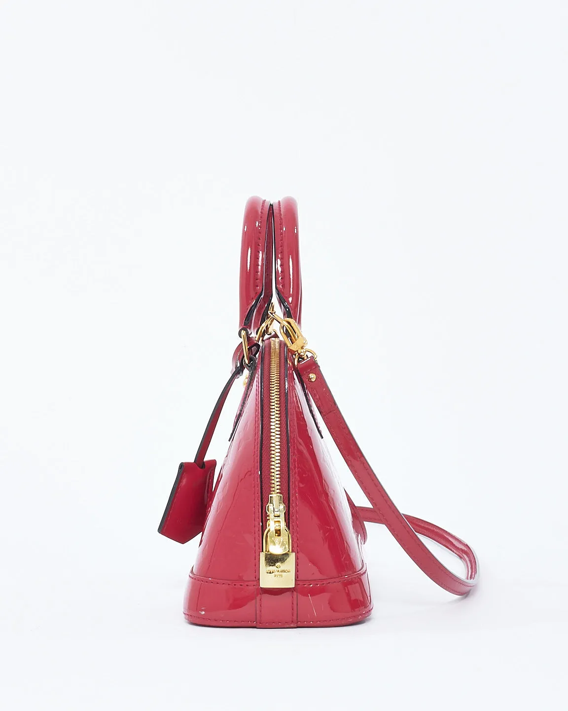 Louis Vuitton Fuchsia Monogram Vernis Alma BB