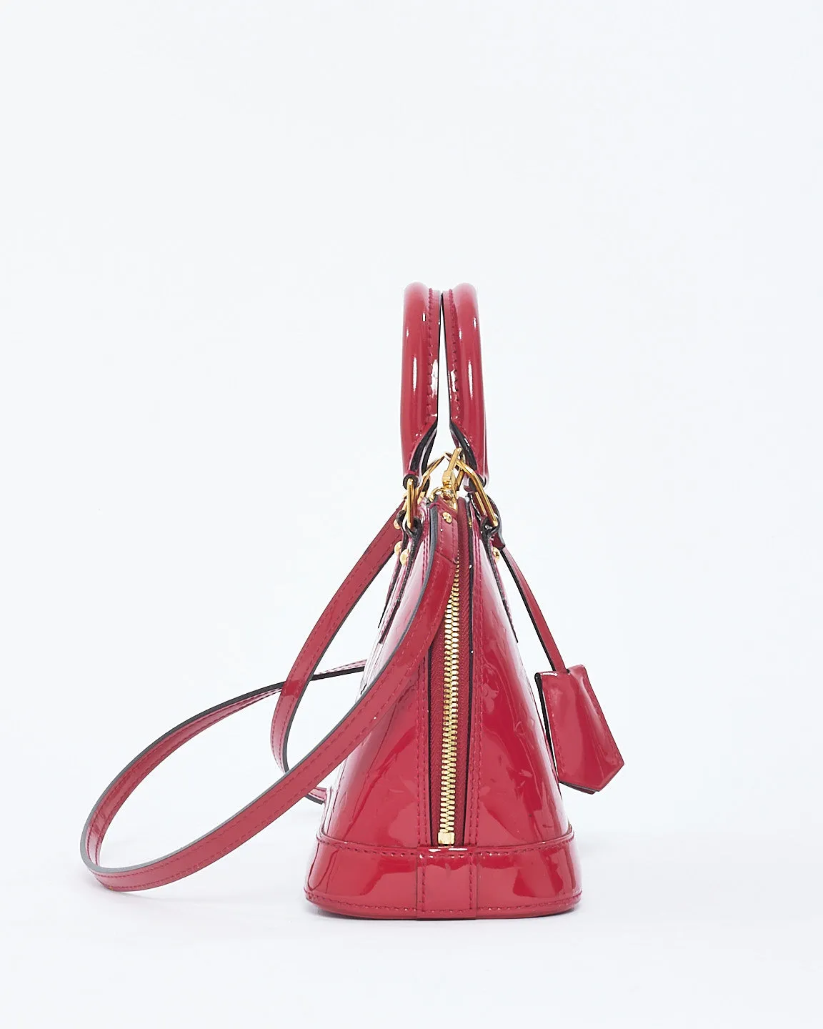 Louis Vuitton Fuchsia Monogram Vernis Alma BB
