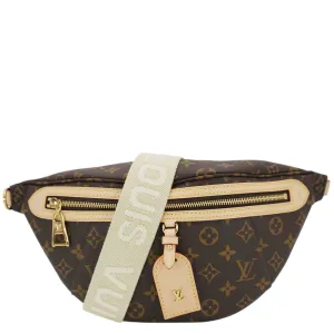 LOUIS VUITTON High Rise Monogram Canvas Bumbag Brown
