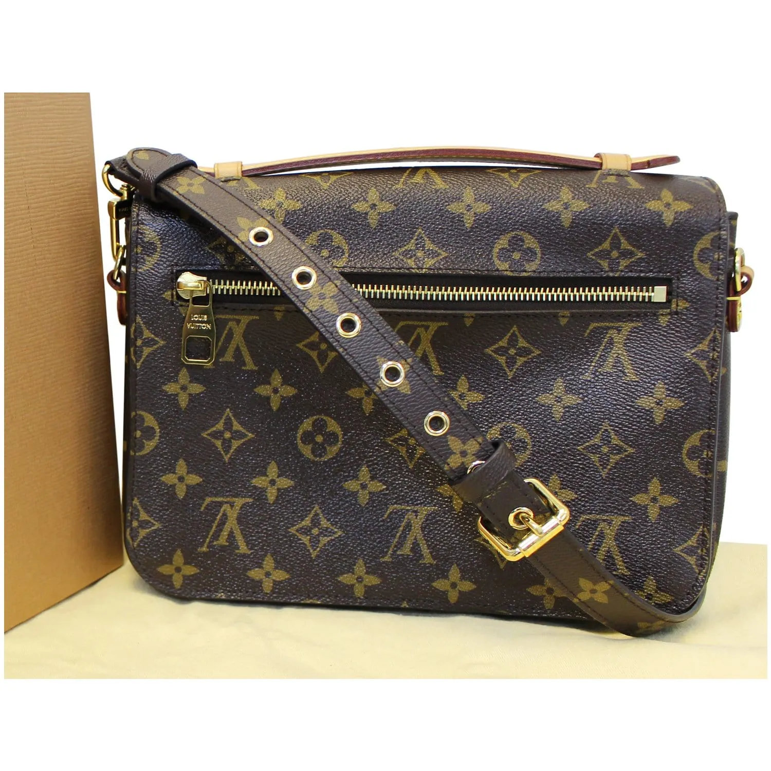 LOUIS VUITTON Metis Pochette Monogram Canvas Crossbody Bag